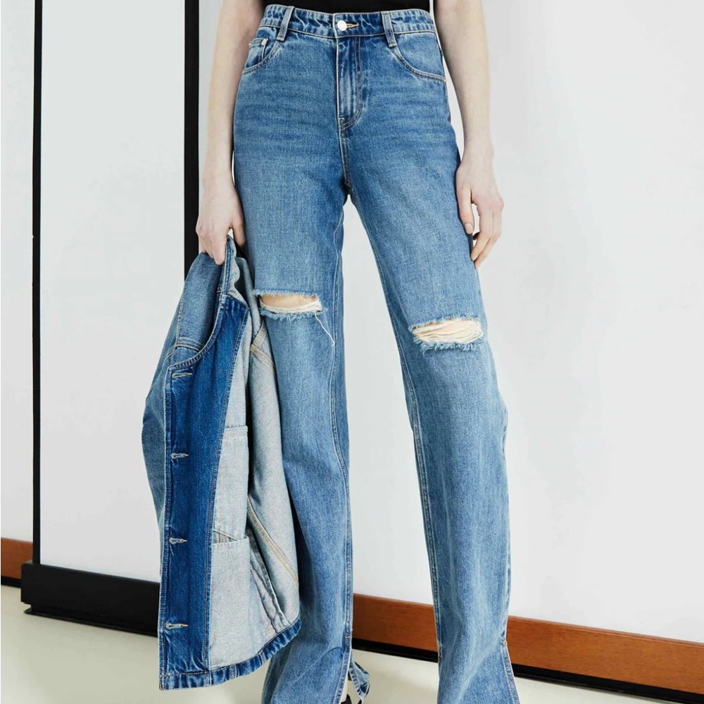 Distressed Blue Jeans denim & co Primark EU size 6 US